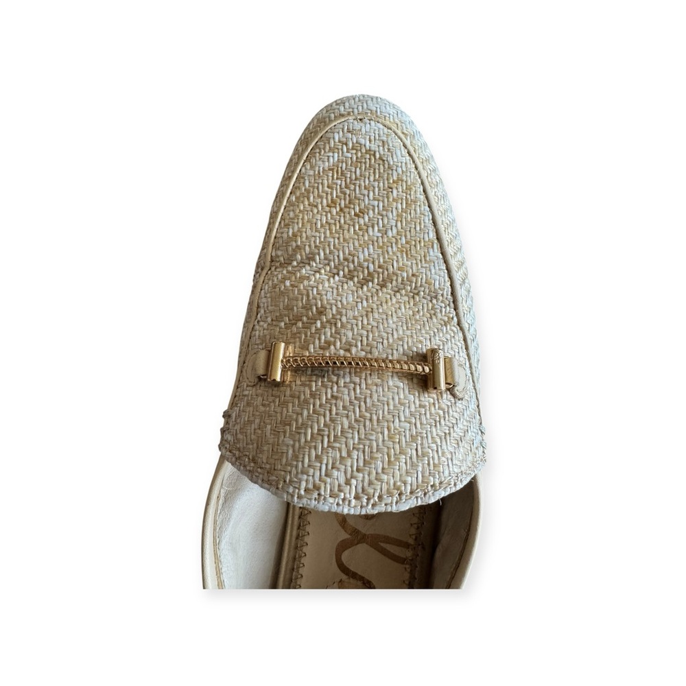 Sam Edelman beige slip on flats loafers shoes 6.5 - Picture 4 of 11